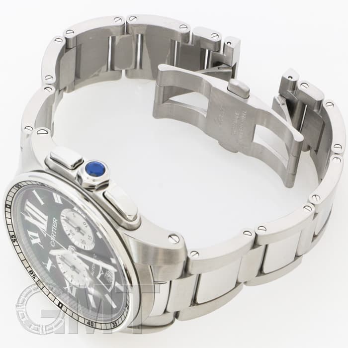 新品)CARTIER カルティエ カリブル ドゥ カルティエ クロノグラフ