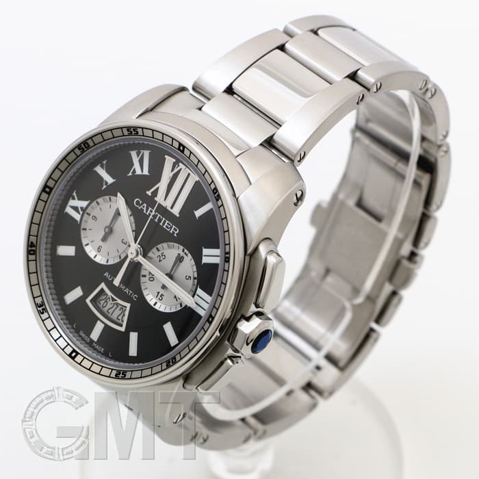 新品)CARTIER カルティエ カリブル ドゥ カルティエ クロノグラフ