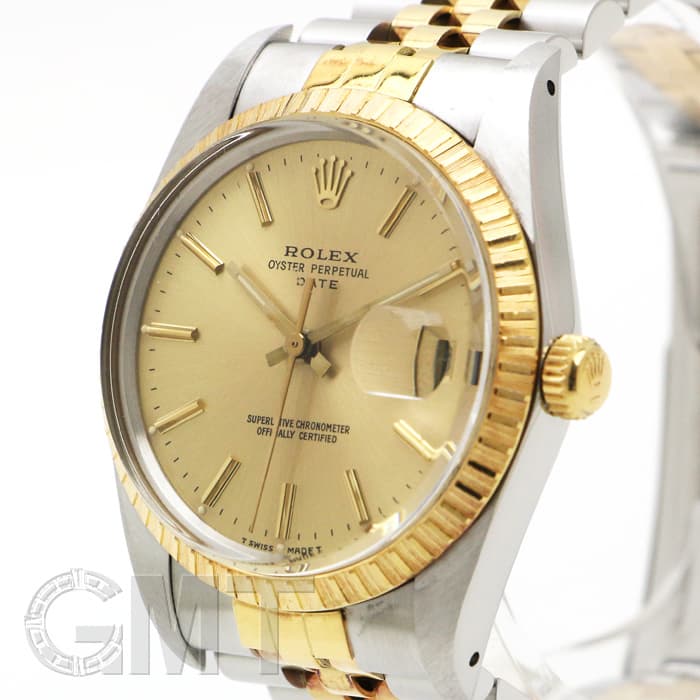 中古)ROLEX ロレックス オイスターパーペチュアル 15053 シャンパン
