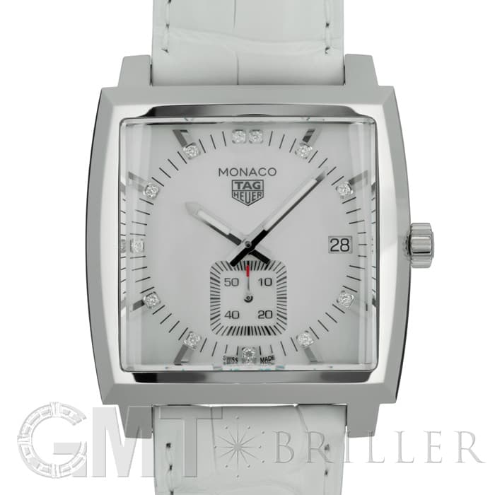 タグホイヤー  モナコ 新品)TAG HEUER タグ・ホイヤー モナコ レディ ダイヤモンド WAW131B