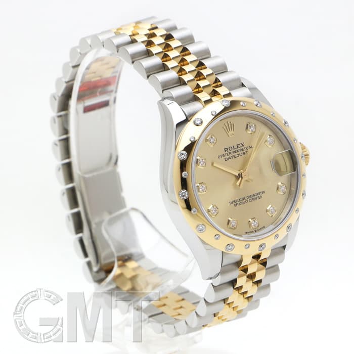 新品)ROLEX ロレックス デイトジャスト 31 278343RBR シャンパン