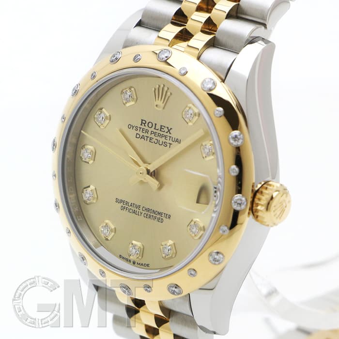 新品)ROLEX ロレックス デイトジャスト 31 278343RBR シャンパン