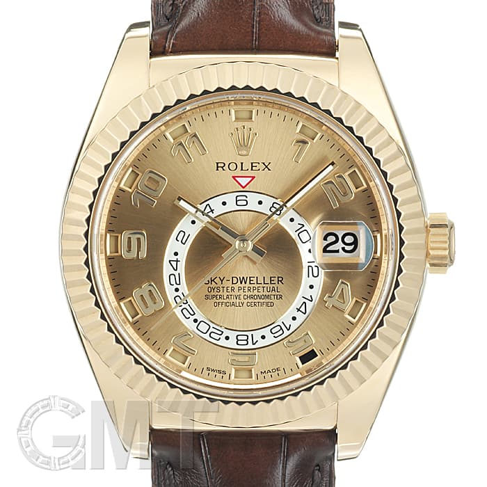 中古)ROLEX ロレックス スカイドゥエラー 326138 シャンパン（商品ID
