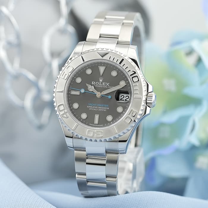 中古)ROLEX ロレックス ヨットマスター 37 268622 スレート（商品ID