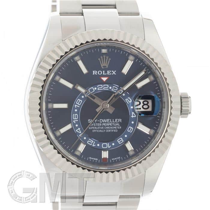 【期間限定】ロレックス スカイドゥエラー 326934用 オイスターブレス 中古)ROLEX ロレックス スカイドゥエラー 326934 ブルー