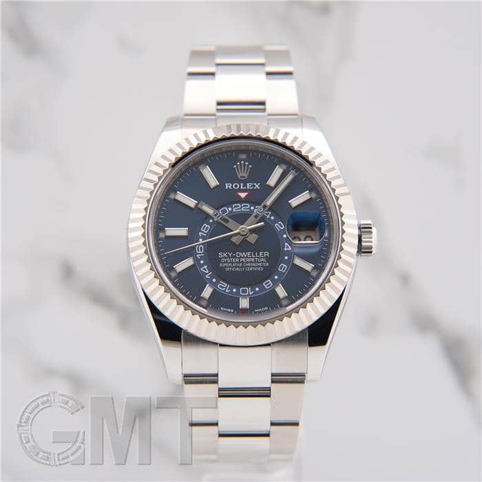 中古)ROLEX ロレックス スカイドゥエラー 326934 ブルー