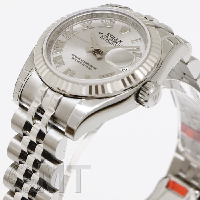 新品)ROLEX ロレックス デイトジャスト 179174 グレー ローマ（商品ID