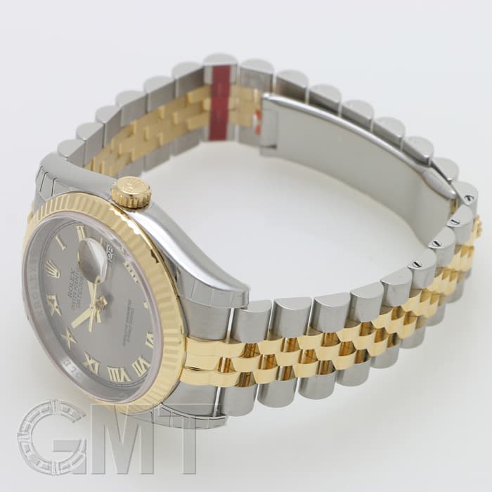 新品)ROLEX ロレックス デイトジャスト 116233 グレー ローマ