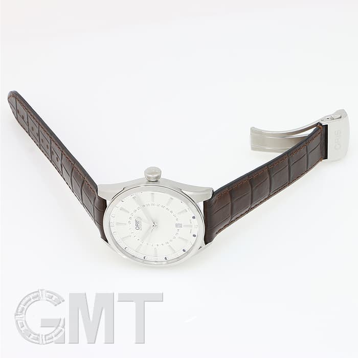 新品)ORIS オリス アーティックス ポインター ムーン デイト シルバー