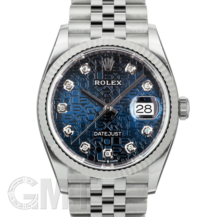 新品)ROLEX ロレックス デイトジャスト 36 126234G ブルー