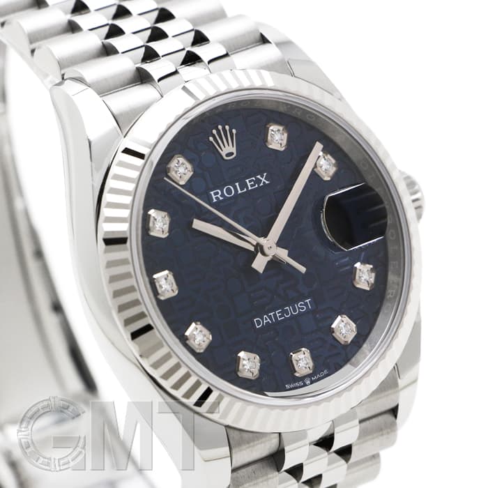 新品)ROLEX ロレックス デイトジャスト 36 126234G ブルー