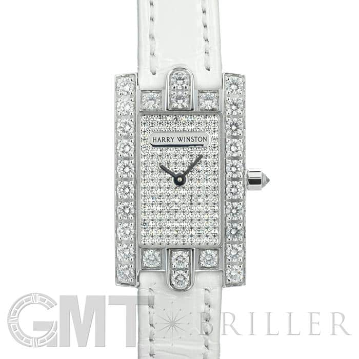 中古)HARRY WINSTON ハリー・ウィンストン アベニュー 310LQW ホワイト