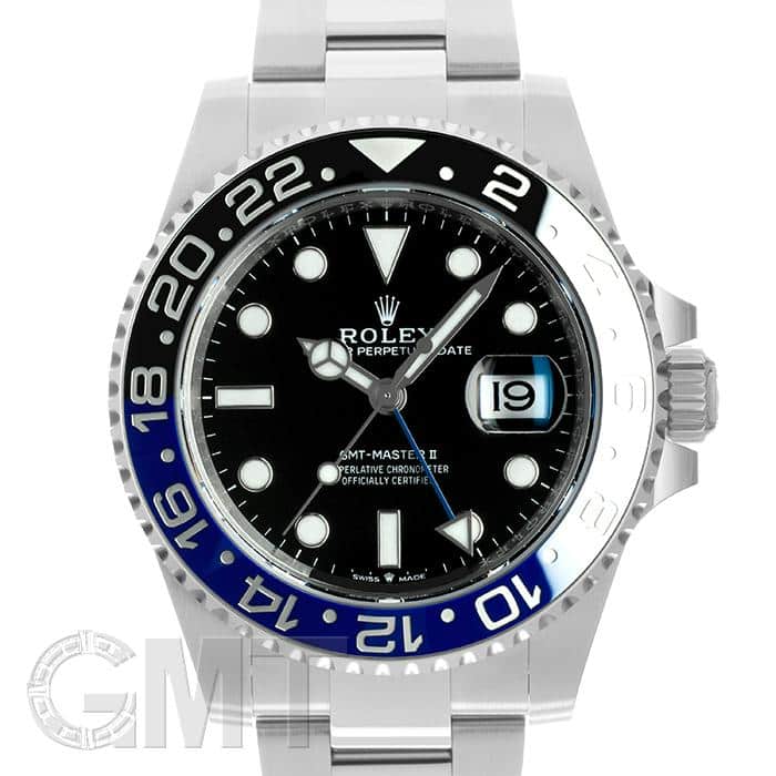 未使用)ROLEX ロレックス GMTマスター II 126710BLNR ブルーブラック