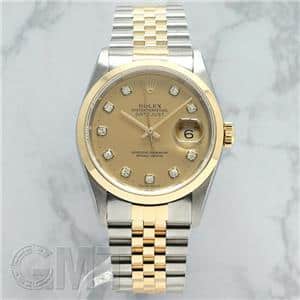 ROLEX ロレックス デイトジャスト 16203G シャンパン メイン