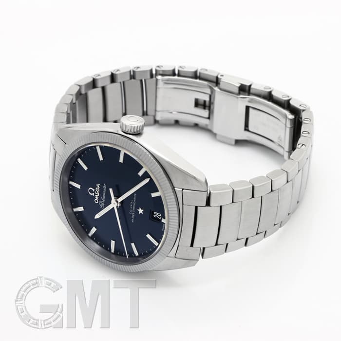 新品)OMEGA オメガ コンステレーション グローブマスター ブルー
