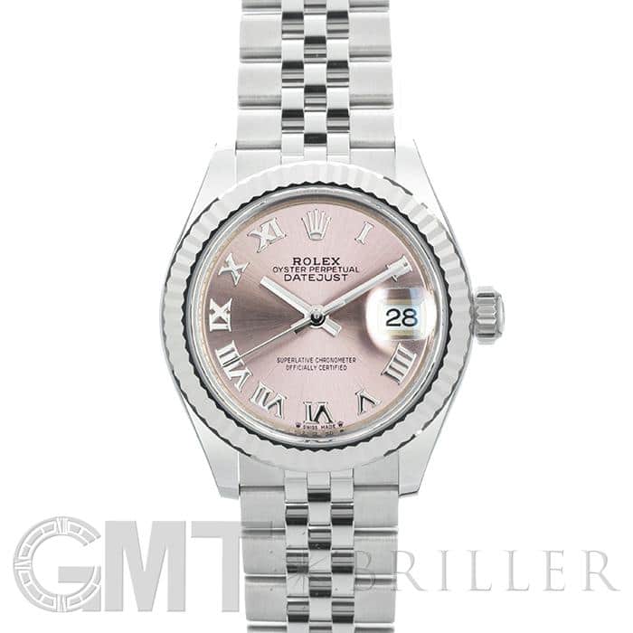 新品)ROLEX ロレックス デイトジャスト 28 279174 ピンク ローマ