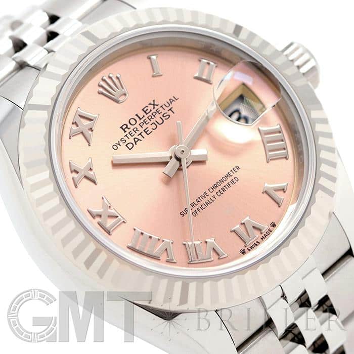 新品)ROLEX ロレックス デイトジャスト 28 279174 ピンク ローマ