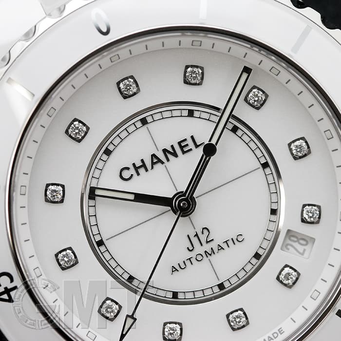 新品)CHANEL シャネル J12 H5705※ ホワイト セラミック 38mm（商品ID