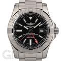 BREITLING ブライトリング アベンジャー II GMT A329B35PSS ボルケーノブラック/シルバーバーインデックス 【保証書日付2年以内限定】