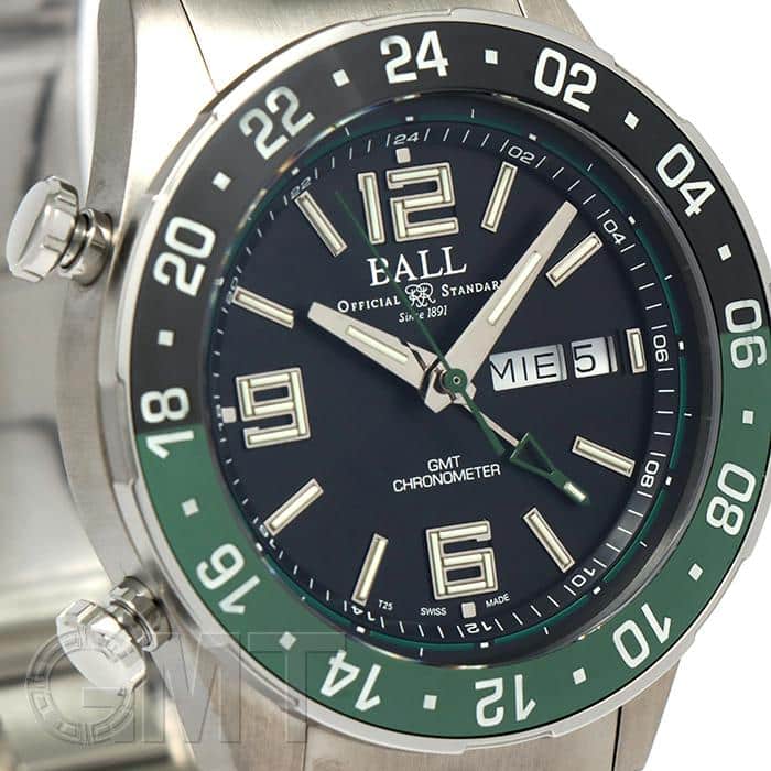 中古)BALL WATCH ボールウォッチ ロードマスタ― マリンGMT DG3030B