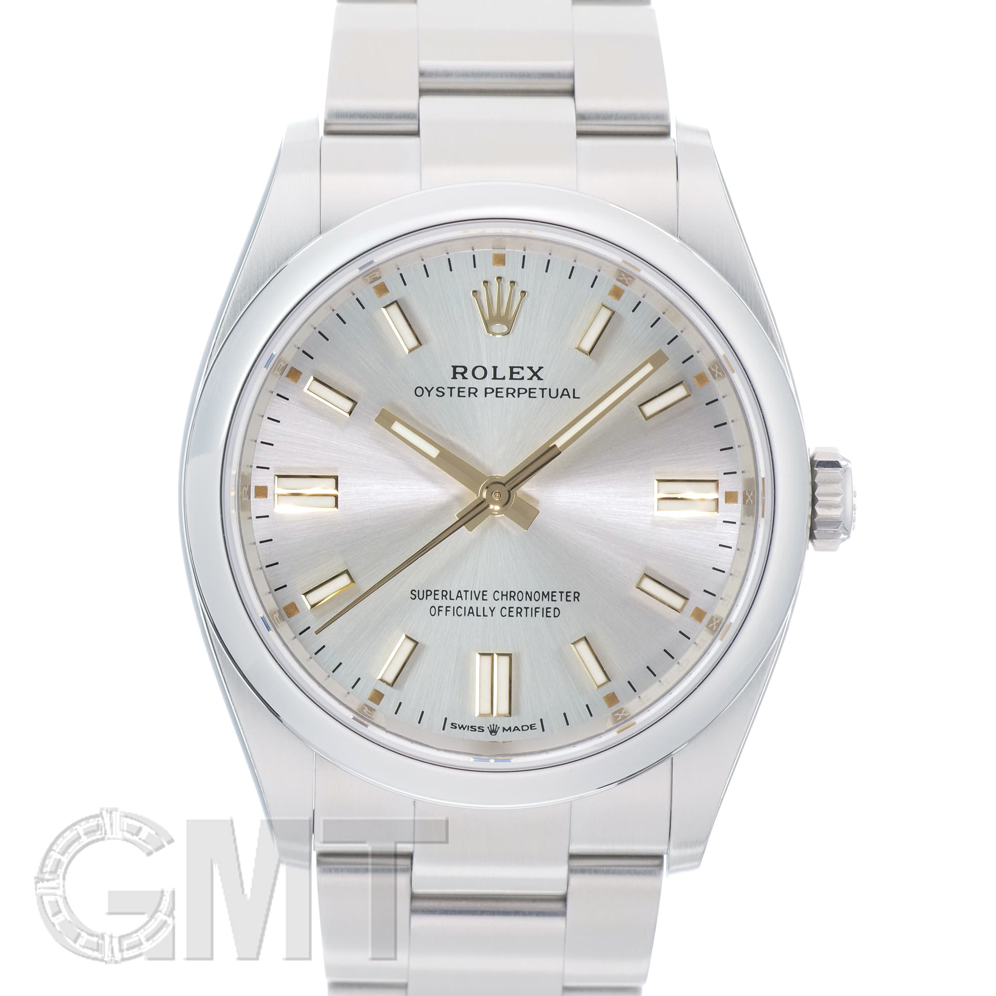 中古)ROLEX ロレックス オイスターパーペチュアル 36 126000 シルバー