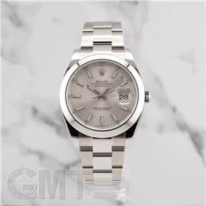 ROLEX ロレックス デイトジャスト 41 126300 シルバー オイスターブレスレット メイン