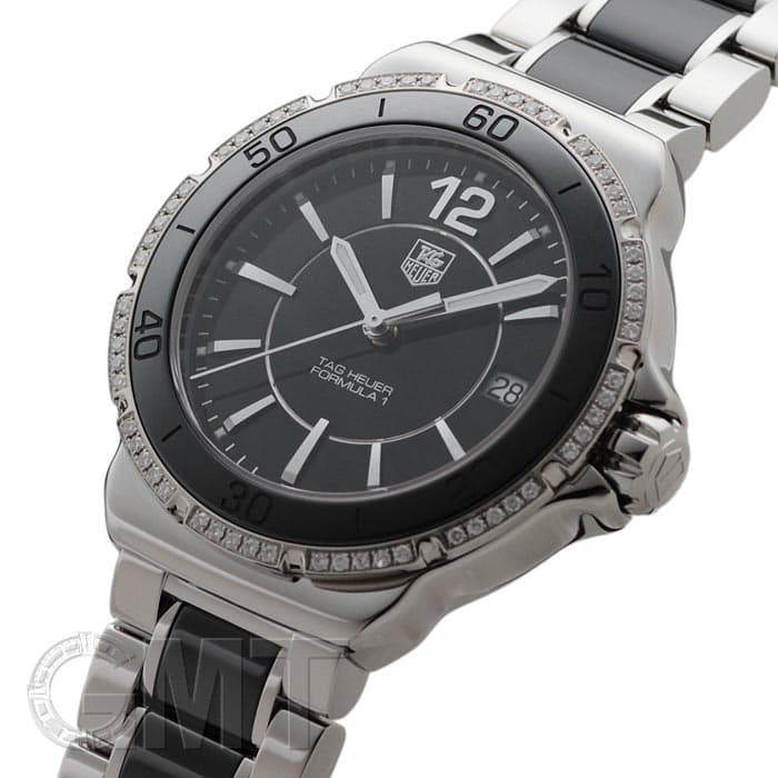 タグホイヤー WAH1212 腕時計 新品)TAG HEUER タグ・ホイヤー F1 レディ ダイヤ SS×セラミック