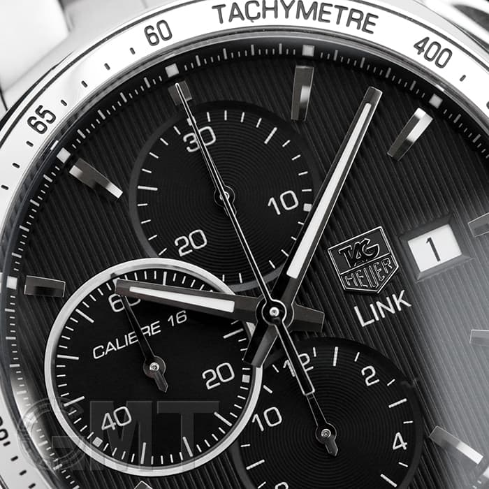 中古 タグ ホイヤー TAG HEUER CAT2014.BA0952 ブラックシェル メンズ 腕時計 中古)TAG HEUER タグ・ホイヤー リンク クロノグラフ CAT2010.BA0952