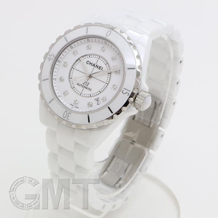 稼働品　J12モデル　ダイヤ12P 38mm シャネルJ12 パヴェセンターダイヤル&12Pダイヤ CHANEL ダイヤベゼル
