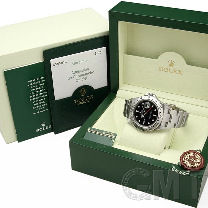 中古)ROLEX ロレックス エクスプローラー II Ref.16570 BK（商品ID