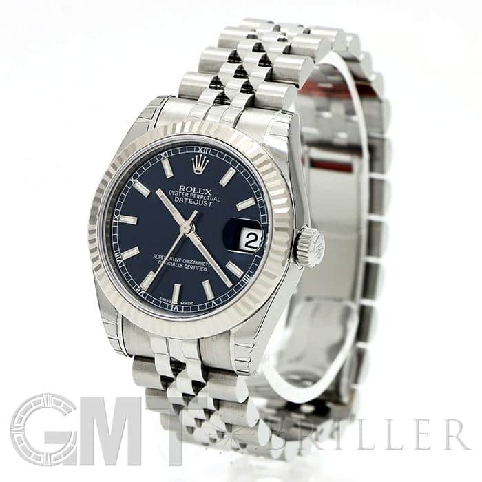 新品)ROLEX ロレックス デイトジャスト 178274 ブルー（商品ID