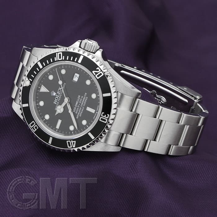 ROLEX シードゥエラー 16600 ブラックダイヤル 国際保証書付き 16600 ブラック ROLEX（ロレックス）シードゥエラー 中古 | 東京・大阪