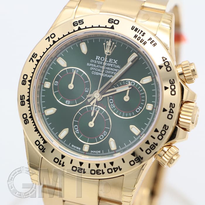 未使用)ROLEX ロレックス デイトナ 116508 グリーン（商品ID