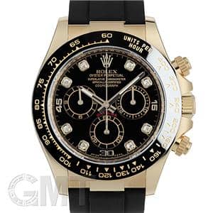 ROLEX ロレックス デイトナ 116518GLN ブラック 8Pダイヤ ラバー ランダムシリアル メイン