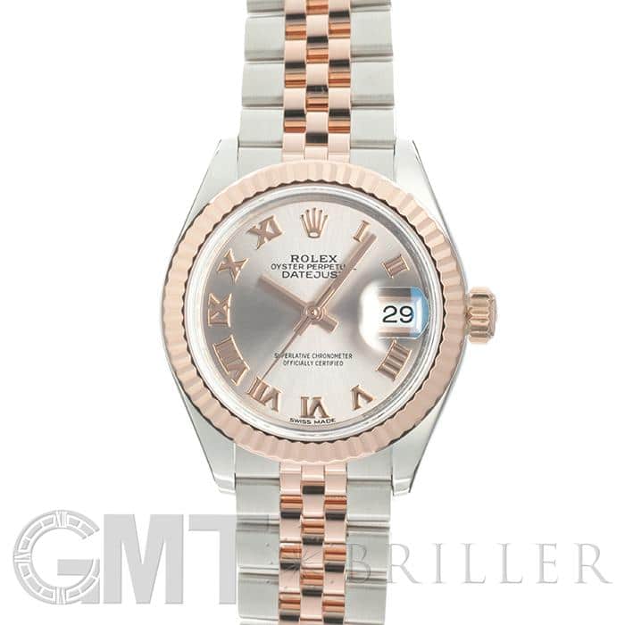 ロレックス ROLEX デイトジャスト28 サンダスト 279171 ライトブロンズ PG/SS 自動巻き レディース 腕時計 ロレックス デイトジャスト28 Ref.279171 サンダスト 新品｜ロレックス