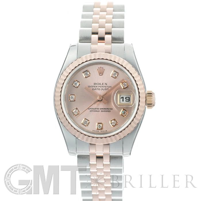 中古)ROLEX ロレックス デイトジャスト 179171G ピンク（商品ID