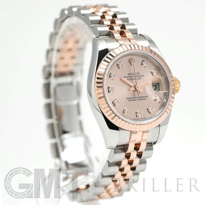 中古)ROLEX ロレックス デイトジャスト 179171G ピンク（商品ID