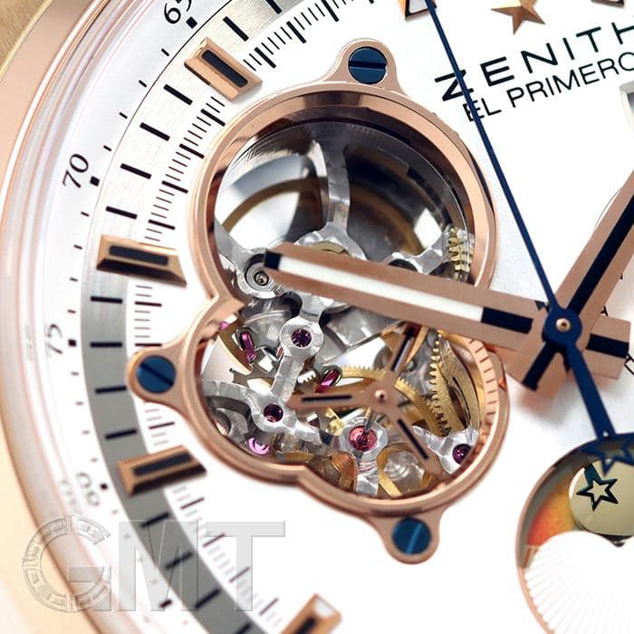 中古)ZENITH ゼニス エル・プリメロ クロノマスターオープン ムーン