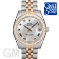 ROLEX ロレックス デイトジャスト 178341NR ホワイトシェル VIダイヤローマ ジュビリーブレスレット