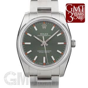 ROLEX ロレックス オイスターパーペチュアル 114200 オリーブグリーン メイン