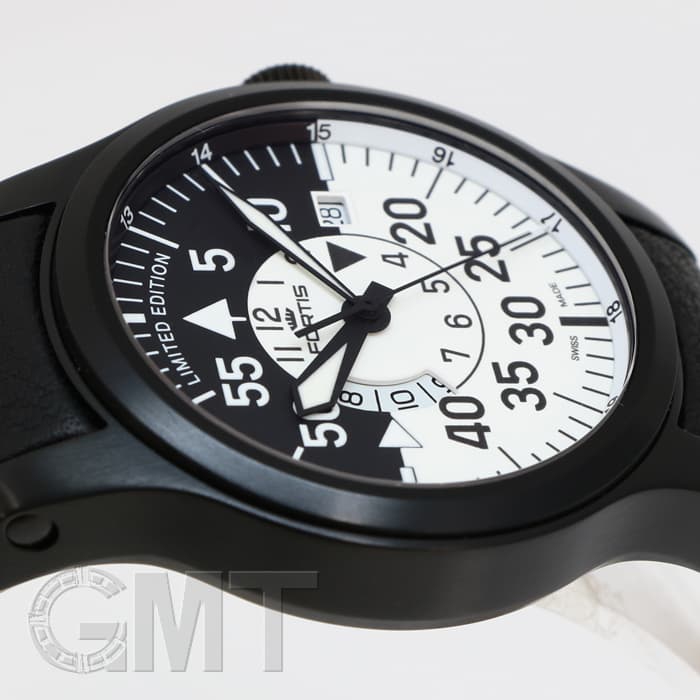 新品)FORTIS フォルティス フリーガー B-42 フリーガーブラック GMT