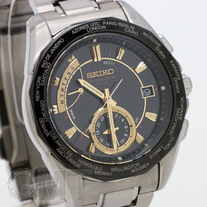中古)SEIKO セイコー ブライツ ワールドタイム ソーラー SAGA033（商品