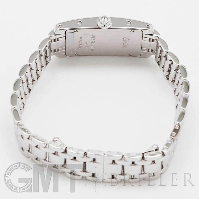 中古)CARTIER カルティエ タンク アメリカン SM ホワイトゴールド