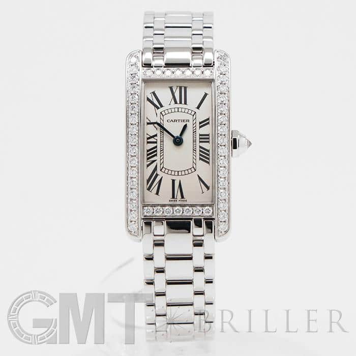 中古)CARTIER カルティエ タンク アメリカン SM ホワイト