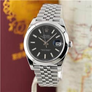 ROLEX ロレックス デイトジャスト 41 126300 ブラック ジュビリーブレスレット メイン
