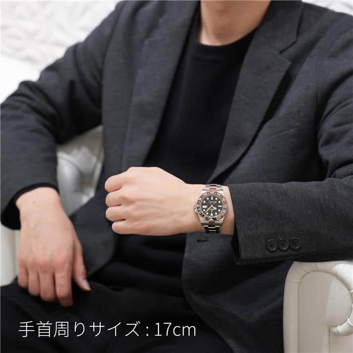 中古)ROLEX ロレックス GMTマスター II 126711CHNR ブラック/ブラウン