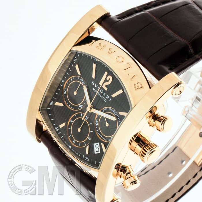 新品)BVLGARI ブルガリ アショーマ クロノグラフ AA48C11GLDCH 世界99