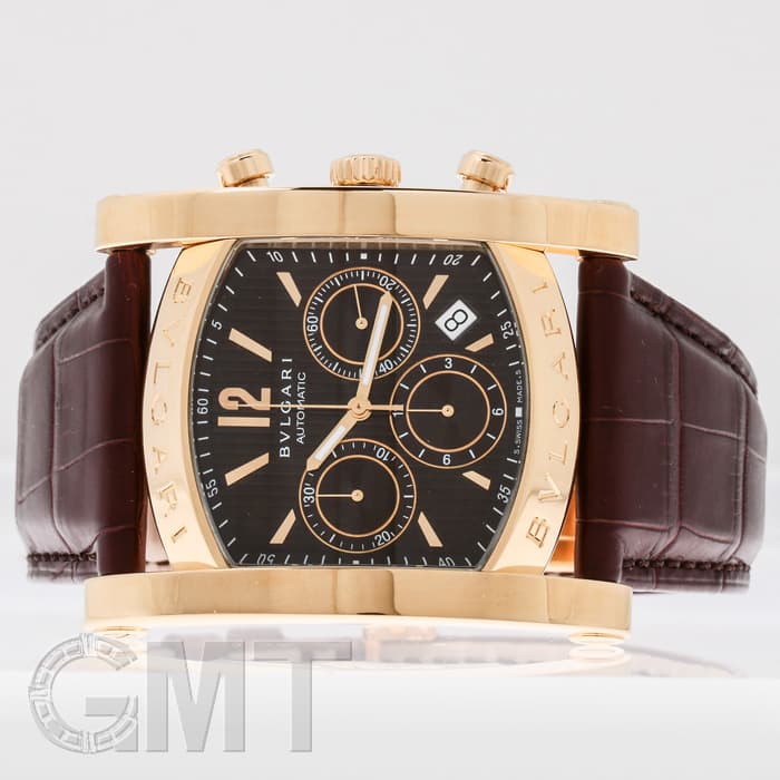 新品)BVLGARI ブルガリ アショーマ クロノグラフ AA48C11GLDCH 世界99