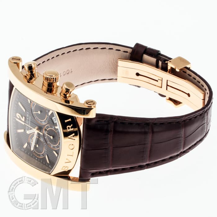新品)BVLGARI ブルガリ アショーマ クロノグラフ AA48C11GLDCH 世界99