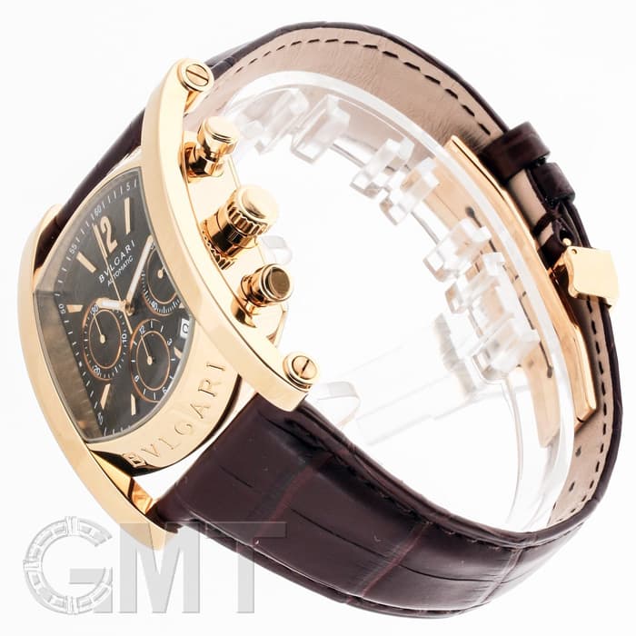 新品)BVLGARI ブルガリ アショーマ クロノグラフ AA48C11GLDCH 世界99